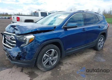 2020 GMC Terrain Awd Slt z USA, uszkodzony, nr VIN 3GKALVEV0LL231358